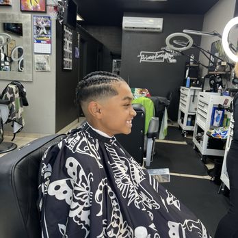 The Prime Time Barbershop - Braids and cut by Nancy - Barbers Near Me - Burbank, California
