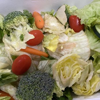 Mountain Mike's Pizza - Heated salad- for reference - Pizza Near Me - Chino, California