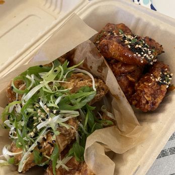 Frymazing - Half & Half Fried Chicken (soy garlic and kbbq) - Asian Fusion Near Me - Fairfield, California Frymazing - Half & Half Fried Chicken (soy garlic and kbbq) - Asian Fusion Near Me - Fairfield, California