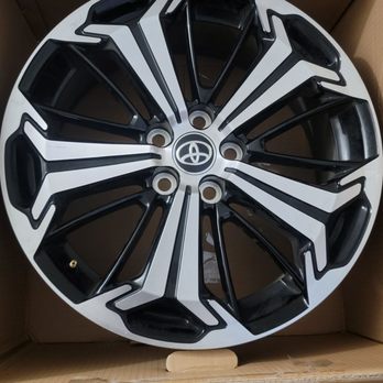 Baid Polish - Stock rim on Rav4 Prime. - Powder Coating Near Me - Anaheim, California Baid Polish - Stock rim on Rav4 Prime. - Powder Coating Near Me - Anaheim, California