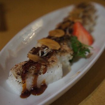 Ginger Sushi - Aburi hamachi oshi sushi ($11.00) - Sushi Bars Near Me - Vancouver, British Columbia Ginger Sushi - Aburi hamachi oshi sushi ($11.00) - Sushi Bars Near Me - Vancouver, British Columbia