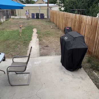 Vista Landscape Development - Before backyard - Landscaping Near Me
