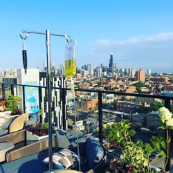 nutrIV Therapies - IV therapy on the rooftop.