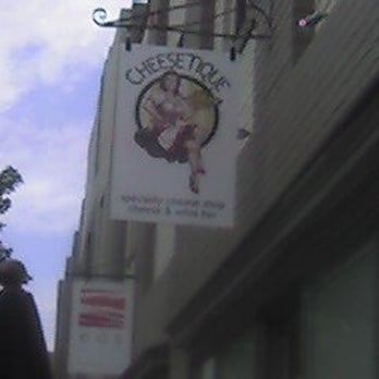Cheesetique - cute sign above the patio - Cheese Shops Near Me - Alexandria, Virginia Cheesetique - cute sign above the patio - Cheese Shops Near Me - Alexandria, Virginia