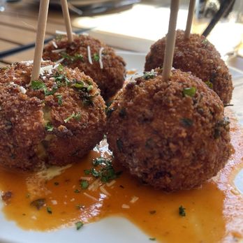Pinstack - Mac and Cheese balls - Bowling Near Me - San Antonio, Texas Pinstack - Mac and Cheese balls - Bowling Near Me - San Antonio, Texas