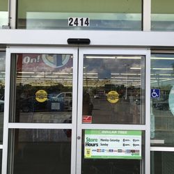 Dollar Tree - The address of the store on East Little Creek Road.