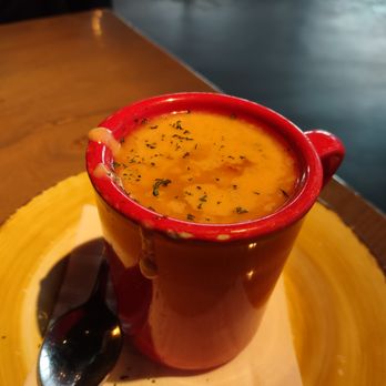 JohnnyLukes KitchenBar - Cup of She Crab soup - New American Near Me - Wilmington, North Carolina JohnnyLukes KitchenBar - Cup of She Crab soup - New American Near Me - Wilmington, North Carolina