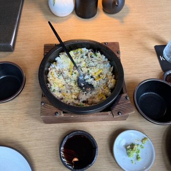 Katami - Mushroom rice hot stone - Sushi Bars Near Me - Houston, Texas