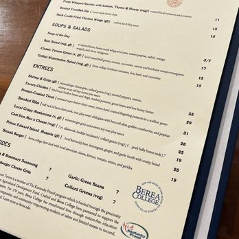 Boone Tavern Restaurant - Coffee & Tea Near Me - Berea, Kentucky