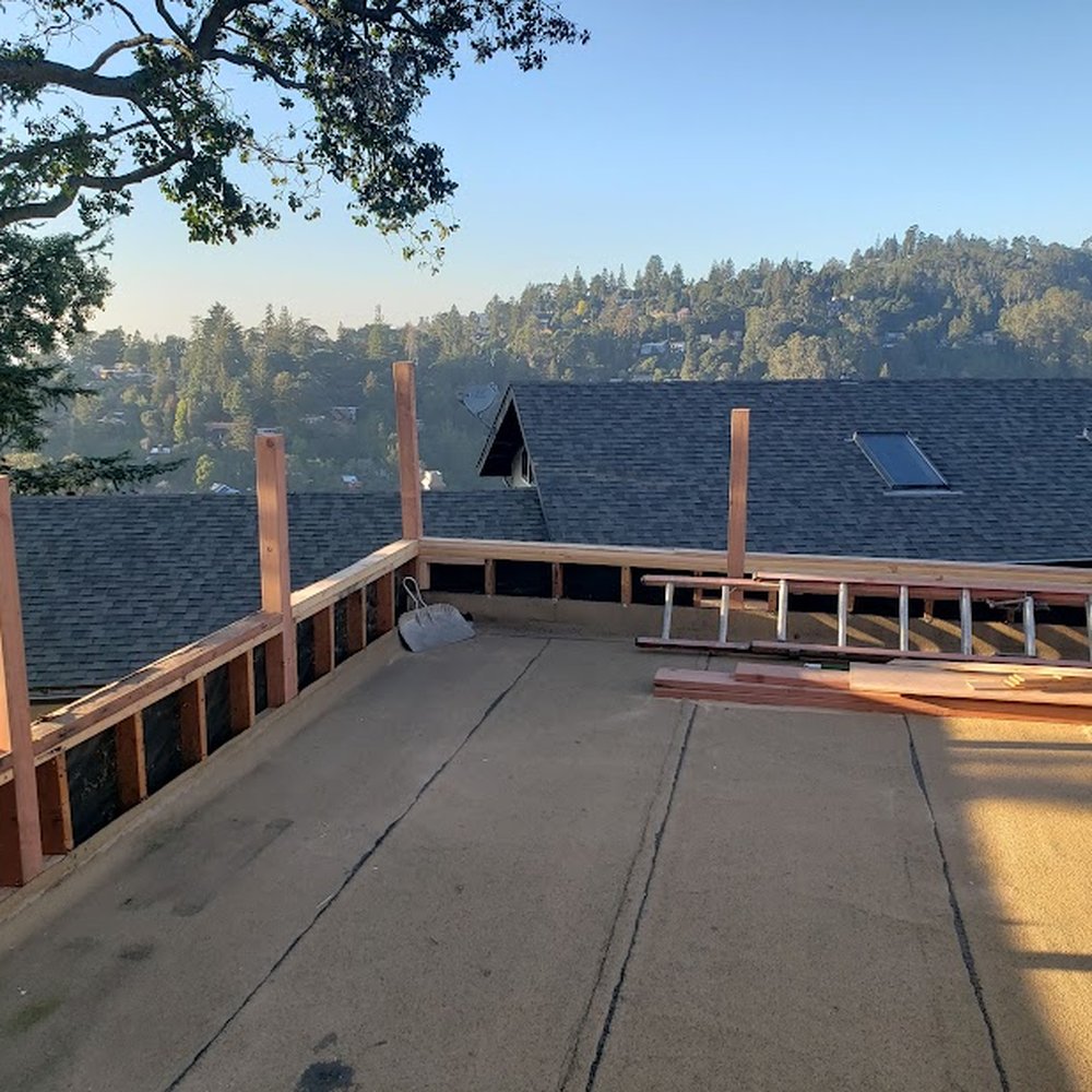 VA Construction Vargas Aguilar - Garage needed repairing, re-roofing, new railing all before we could put on the floating deck. - General Contractors Near Me - Oakland, California VA Construction Vargas Aguilar - Garage needed repairing, re-roofing, new railing all before we could put on the floating deck. - General Contractors Near Me - Oakland, California
