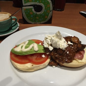 Zippy Central Bar & Cafe - The FAMB bagel. - Coffee & Tea Near Me - Rotorua, BOP