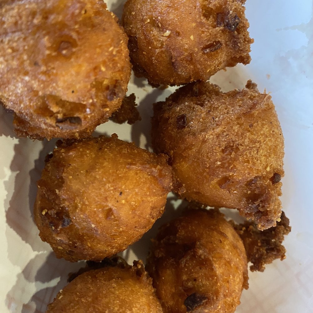 Hush puppies. Yummmm Hush puppies. Yummmm
