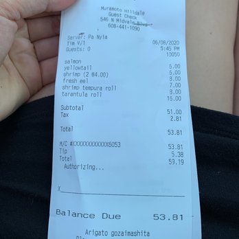 Muramoto Hilldale - Pickup Order - Sushi Bars Near Me - Madison, Wisconsin