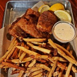 Turtle Mountain Brewing - North - Fish and chips