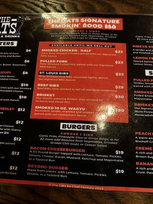Menu photo 8 The Cats Restaurant Los Gatos, CA Menu photo 8 The Cats Restaurant Los Gatos, CA