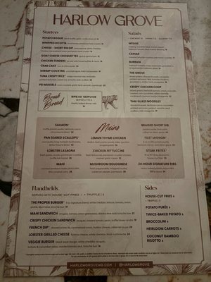 Menu photo 4 Harlow Grove Winter Garden, FL Menu photo 4 Harlow Grove Winter Garden, FL