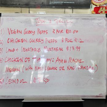 Curry Leaves Bistro - specials for May 18, 2024 - Malaysian Near Me - Pleasanton, California