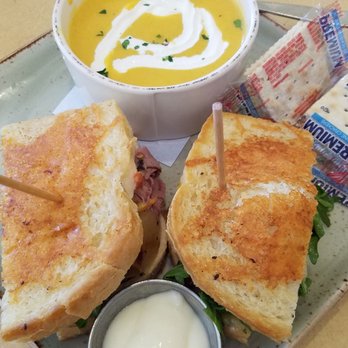 First Watch - Roast Beef & Havarti with Butternut Squash Bisque - Breakfast & Brunch Near Me - Ft. Myers, Florida