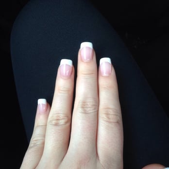 Secret's Spa & Nail Salon - Pink and white acrylic done by Nina 2/25/14 love! - Nail Salons Near Me - Boston, Massachusetts Secret's Spa & Nail Salon - Pink and white acrylic done by Nina 2/25/14 love! - Nail Salons Near Me - Boston, Massachusetts
