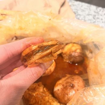 Shell Shack - Poop in Shrimp 1/2lb - Seafood Near Me - Plano, Texas Shell Shack - Poop in Shrimp 1/2lb - Seafood Near Me - Plano, Texas