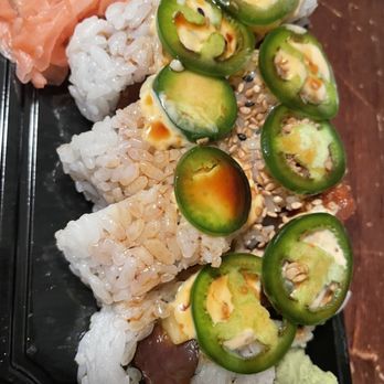 Hiro Sushi - a close up of a plate of sushi - Sushi Bars Near Me - Albuquerque, New Mexico
