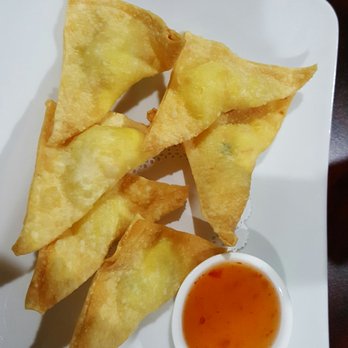 Thailand Restaurant - Crab Rangoon. Freshly made sauce. Not the bottled stuff. - Thai Near Me - Daleville, Alabama Thailand Restaurant - Crab Rangoon. Freshly made sauce. Not the bottled stuff. - Thai Near Me - Daleville, Alabama