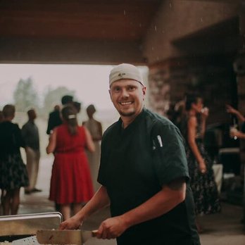 Backcountry Catering - Proprietor Jeff in action. - Caterers Near Me Backcountry Catering - Proprietor Jeff in action. - Caterers Near Me