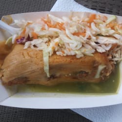 Tamales Mexicanos Casa Mia - Best pork tamales ever with Mexican slaw