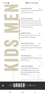 Menu photo 2 The Order Food & Drink Springfield, MO