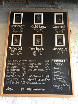 Menu photo 5 Fretboard Coffee Columbia, MO