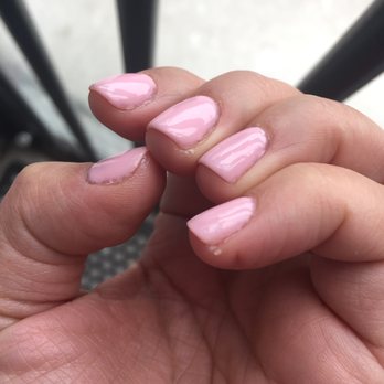 Pinky Nails & Spa - sloppy nail polish application on both sides of my nails & uneven cuticles. - Nail Salons Near Me - Toronto, Ontario Pinky Nails & Spa - sloppy nail polish application on both sides of my nails & uneven cuticles. - Nail Salons Near Me - Toronto, Ontario