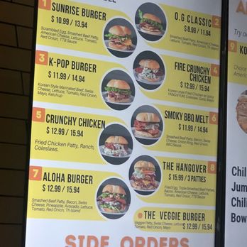 That's The Burger - Menu 3. K-Pop Burger - Burgers Near Me - Rancho Cordova, California That's The Burger - Menu 3. K-Pop Burger - Burgers Near Me - Rancho Cordova, California