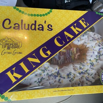 Caluda's King Cake - Medium Sized Cream Cheese King Cake ($27.95) - Bakeries Near Me - Harahan, Louisiana