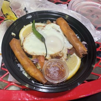 Row’s Roll - Sisig bowl - Filipino Near Me - Lathrop, California