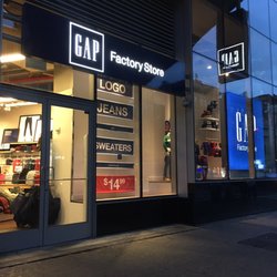 Gap Factory - Gap Factory Store entrance on Broadway.