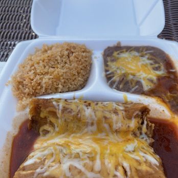 Maria's Taco Shop - Two pork enchiladas meal plate. - Mexican Near Me - Las Vegas, Nevada Maria's Taco Shop - Two pork enchiladas meal plate. - Mexican Near Me - Las Vegas, Nevada