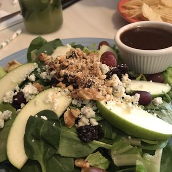 Sweet Creams Cafe - Fruited Spinach & Greens Salad - Ice Cream & Frozen Yogurt Near Me - Stroudsburg, Pennsylvania Sweet Creams Cafe - Fruited Spinach & Greens Salad - Ice Cream & Frozen Yogurt Near Me - Stroudsburg, Pennsylvania