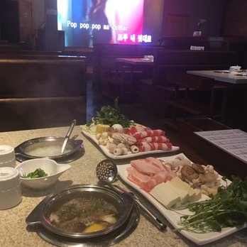 Buffalo Little Lamb - Lunch specials. Mushroom broth and pork and herb broth and beef. - Hot Pot Near Me - Amherst, New York