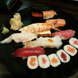 Sushi Masa Japanese Restaurant - This was the chefs special sushi.