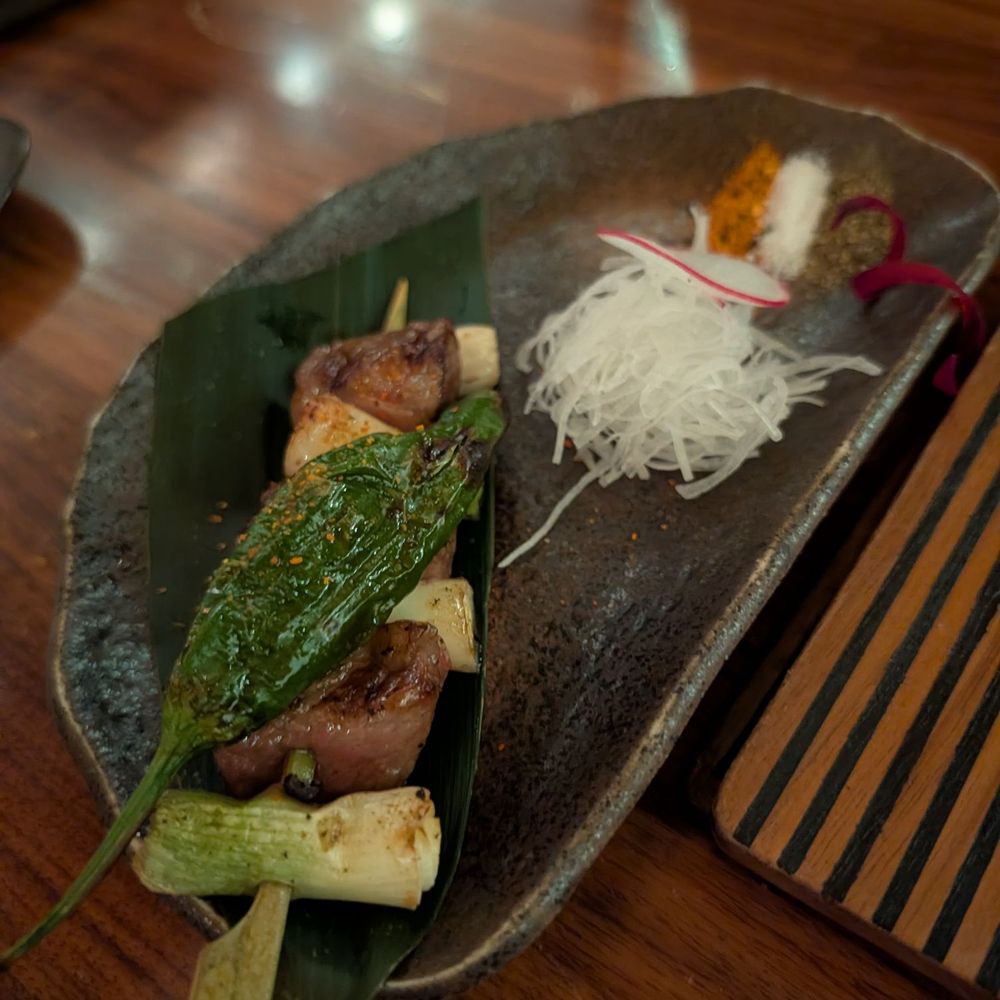 MF Sushi - A5 Wagyu Skewer - Sushi Bars Near Me - Houston, Texas MF Sushi - A5 Wagyu Skewer - Sushi Bars Near Me - Houston, Texas