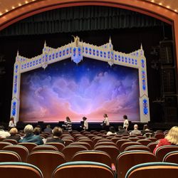 Aronoff Center - People and stage for Book of Mormon