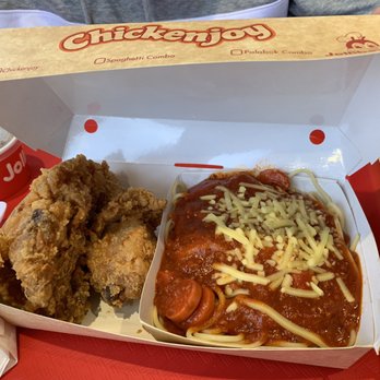 Jollibee - Chicken and spaghetti - Fast Food Near Me - Daly City, California