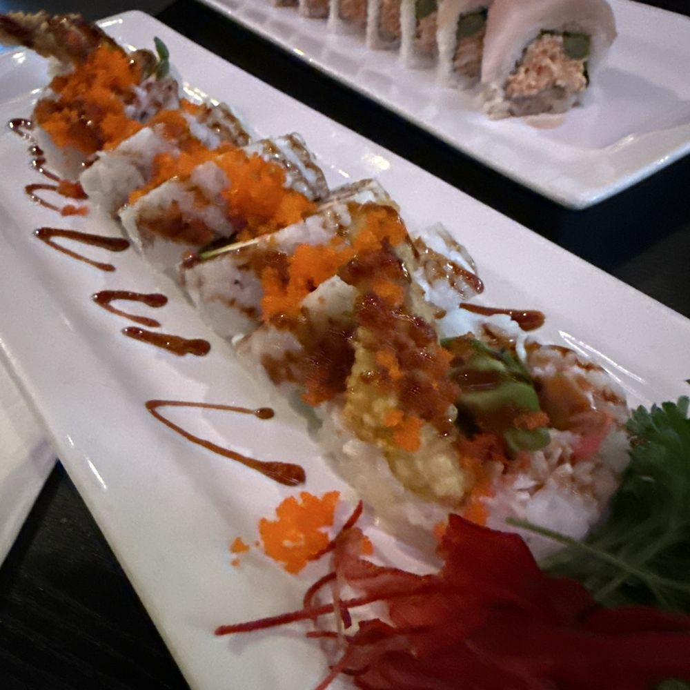 JIN Sushi- Downtown - Spider roll, and Hama-hama roll - Japanese Near Me - Bakersfield, California