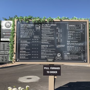 The Fix Drive Thru Coffee - Menu - Coffee & Tea Near Me - Tempe, Arizona