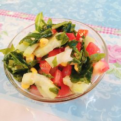 Bock Treffpunkt Imbiss - Salad came with the dish
