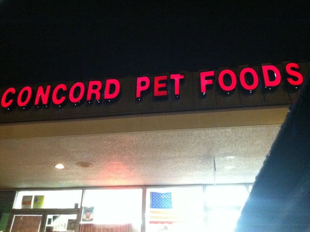 CONCORD PET FOODS AND SUPPLIES Updated April 2024 1722 Marsh Rd