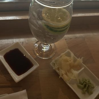 O-Ku - Water served with lemon, lime, cucumber. - Japanese Near Me - Jacksonville Beach, Florida O-Ku - Water served with lemon, lime, cucumber. - Japanese Near Me - Jacksonville Beach, Florida