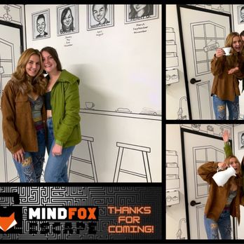 MindFox Escape - Black and White Cafe - Escape Games Near Me - San Diego, California