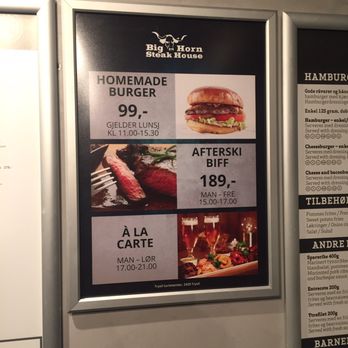 Big Horn Steak House - Burgers Near Me - Trysil, 04