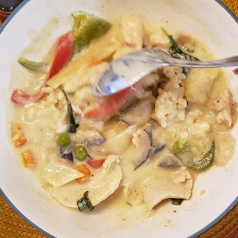 Chillicious Thai - Green curry chicken - Thai Near Me - Flower Mound, Texas